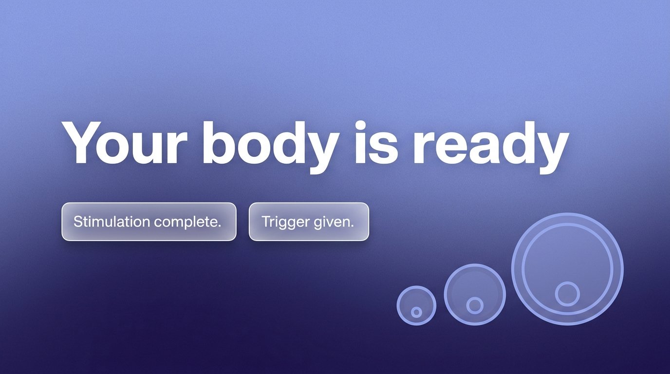 Your body is ready — variant A